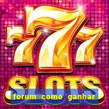 forum como ganhar na loteria